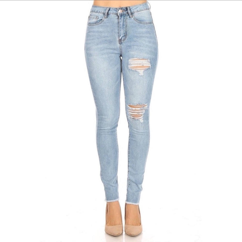 Keeping It Interesting Skinny Jeans